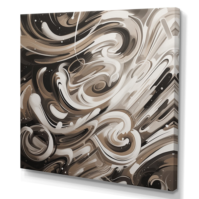 «Myah Geometric Illusions III», reproduction sur toile, H 30 po x l 30 po x P 1 po, Toile tendue