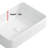 Rectangular Vessel Sink, Modern Style Bathroom Sink-120423610