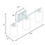 Éclairage pour meuble-lavabo à intensité variable -812022803-812022812-812022815