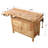 Professional Rubberwood Solid Wood Workbench-3 Drawers