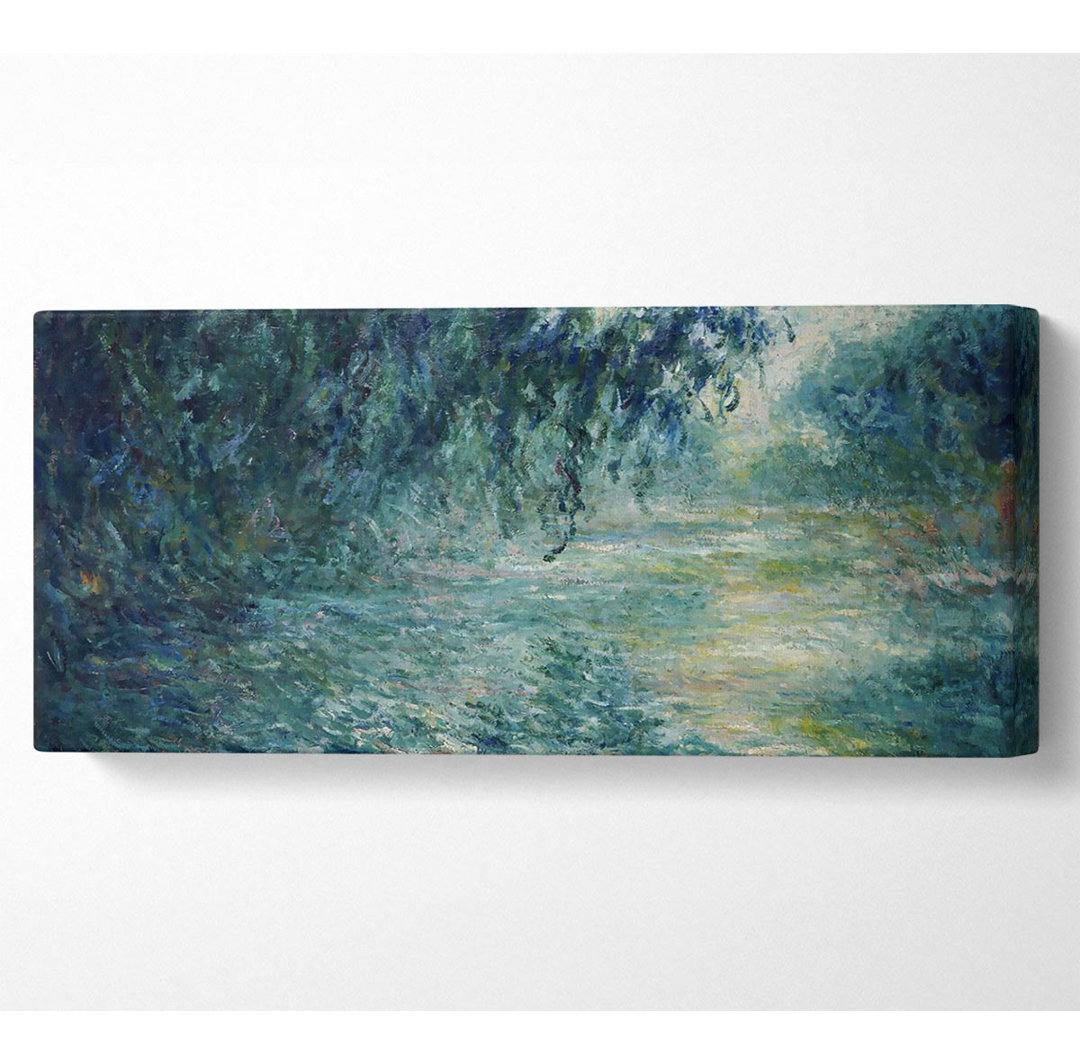 Monet Morgen an der Seine - Kunstdrucke auf Leinwand