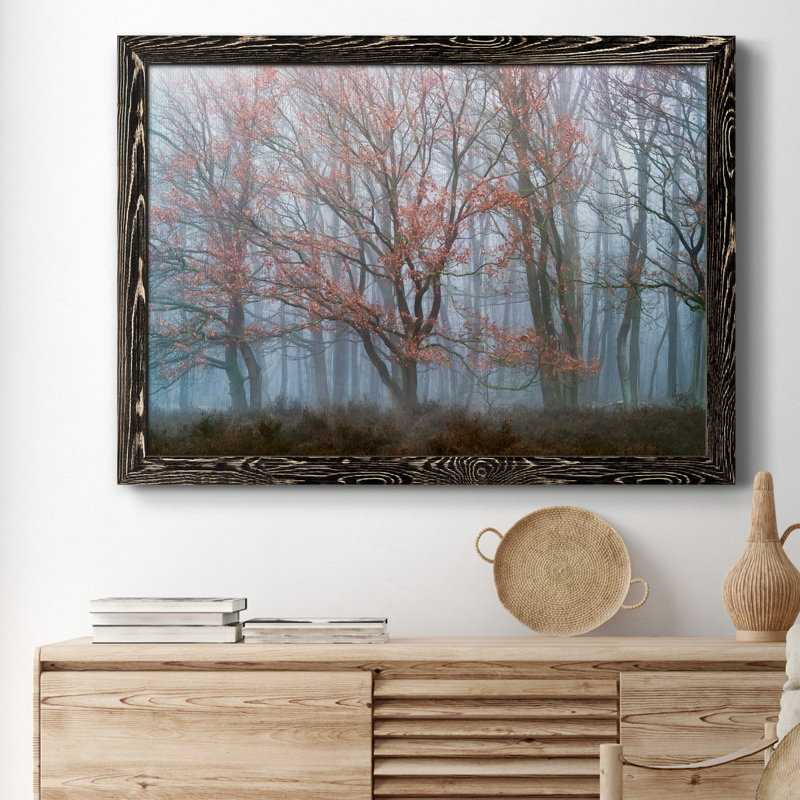 «Misty Contrasts», reproduction de photo sur toile encadrée, Noir, H 31 po x l 44 po x P 1 po