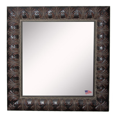 Solid Wood Flat Wall Mirror