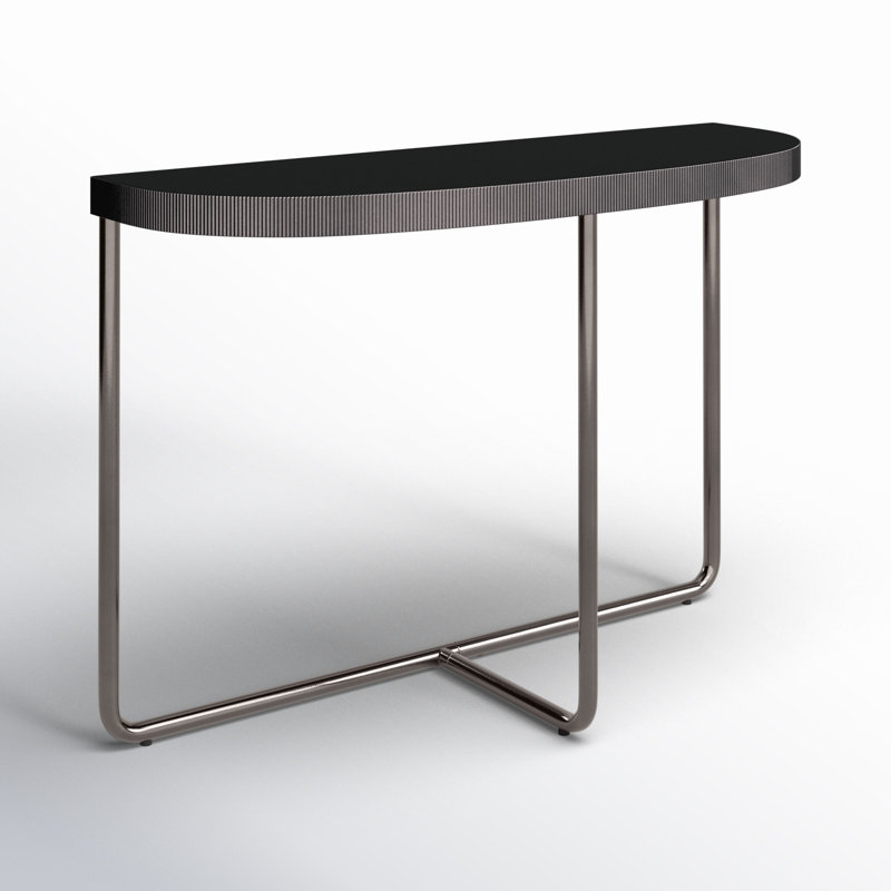 Athea Modern Console Table, Black