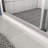 Bypass Shower Door, Sliding Door, With 1/4" Tempered Glass And 44-48"X70"-114889525