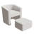 Versatile Modern Sofa Chair with Storage and Relaxing Appeal for Various Spaces