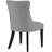 Modern Elegant Button Tufted Upholstered Fabric With Nailhead Trim, Side Chair-1166071457-1154293332