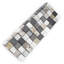 Drumlin 1" x 1" Marble Grid Mosaic Wall Tile