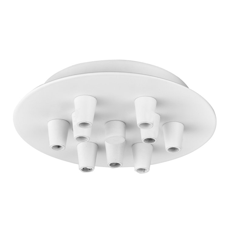 Pavillon multi-port 9 lumières Belchertown, Blanc