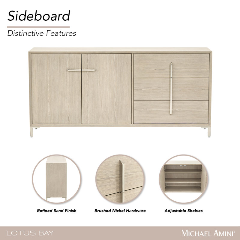 Lotus Bay Sideboard - Sand