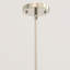 Luminaire suspendu cage 1 lumière avec ampoule