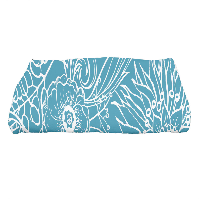 Serviette de bain Angeleena, Bleu