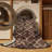 Machine Washable Trellis Brown Area Rug-127272693