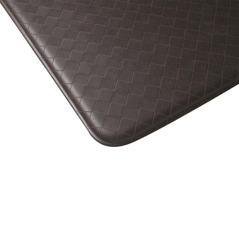 Tapis anti-fatigue aidia, Espresso, Tapis de couloir 2 pi 2 po x 6 pi