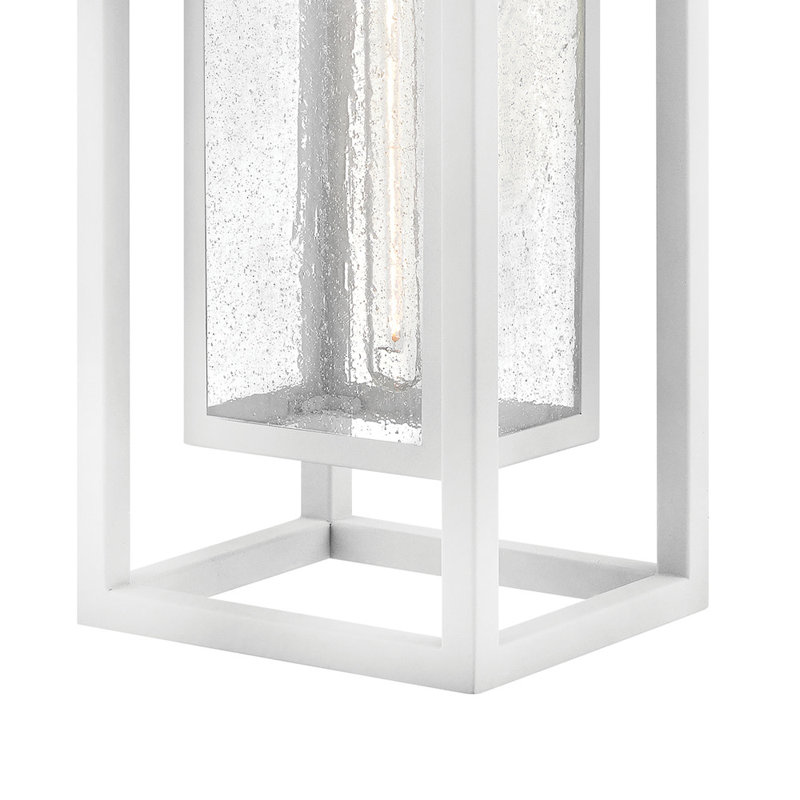 Wall Light, Textured White, 27" H x 9" W x 8.5" D
