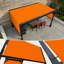 Abat-jour de pergola imperméable Colourtree avec tiges et œillets lestés en acier inoxydable-89021582-89021535