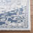 Cremont Hand Tufted Wool Cotton Oriental Rug in Ivory/Navy-1282641077