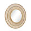 Miroir mural rond en bois de bambou-1728147073