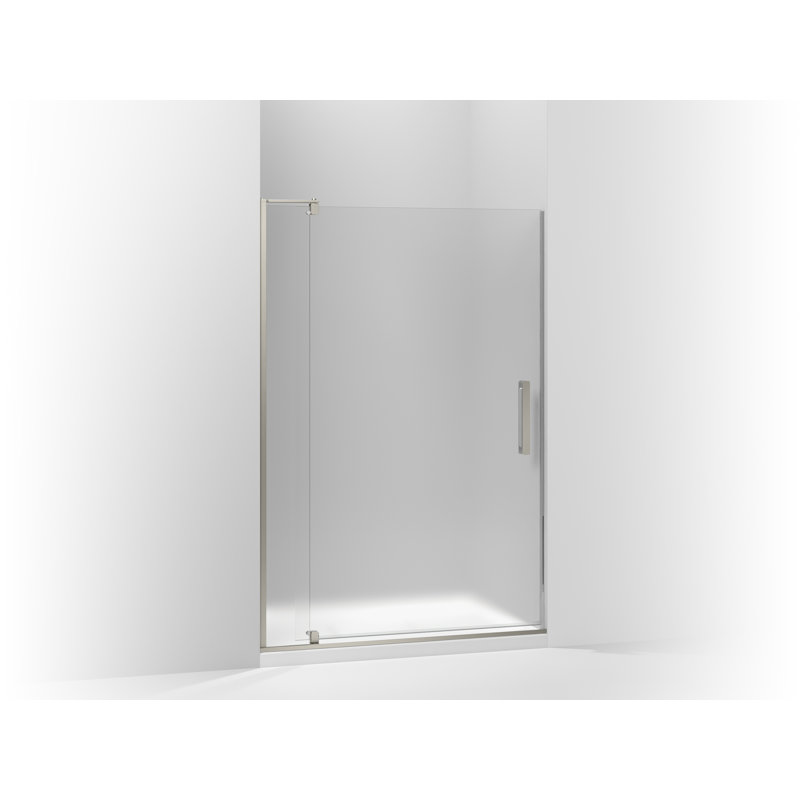 Revelpivot Shower Door, 74-In H X 39-1/8 - 44-In W, With 5/16-In Thick Frosted Glass