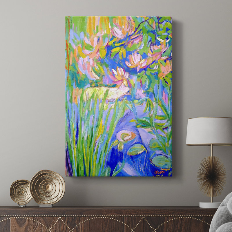 FLORAL Series DCxxvi - Gallery Cavas, H 18 po x l 12 po