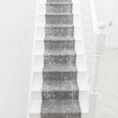 Stair Runner Abstract Flatweave Area Rug