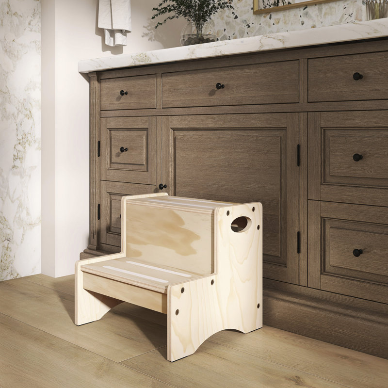 2 - Step Stool, Beige