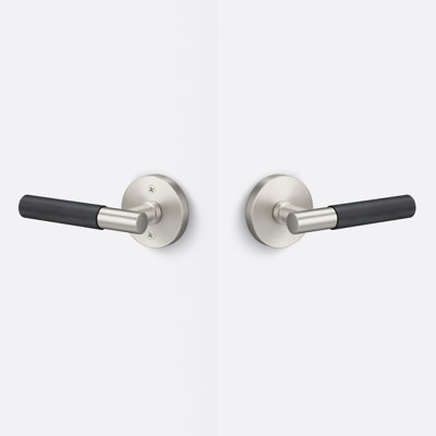 Aspra Round Passage Rosette, Knurled Grip