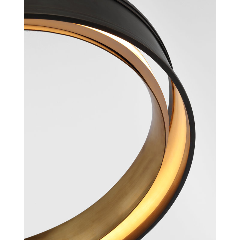 Connery 3 - Light LED Chandelier, Bronze