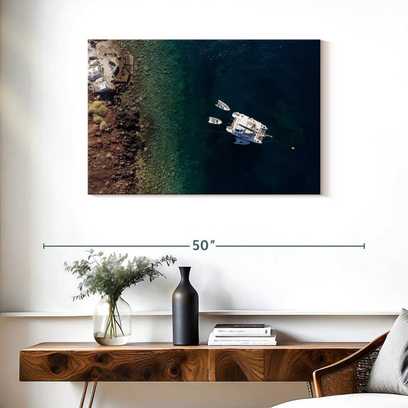 Mehar Catamaran In Fira, 24" H x 36" W