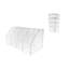 Prep & Savour® Clear Acrylic Candy Bin Partitioned Dry Food Display Spices Container Retail Donut Cookie Bin Ships Knock Down 100826