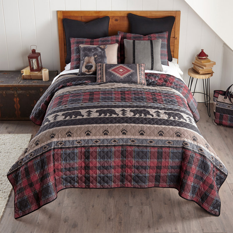 Ensemble de courtepointe «Your Lifestyle» par Donna Sharp Canoe Trip 3PC King Lodge