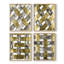 «End Grain Weave I», 4 pièces sur papier