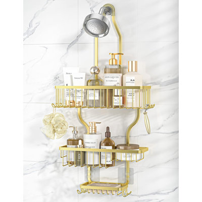 Serviteur de douche avec pommeau de douche Never Rust
