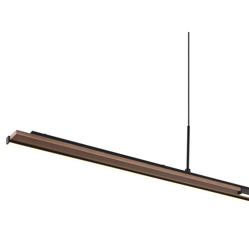 Cheena 1 - Light Matte Black LED Pendant