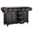 Kitchen Island With Rubber Wood Countertop-598838174