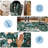 Washable Floral Rug Non Slip Modern Farmhouse Living Room Carpet Non Shedding Low Pile Floor Mats Foldable Print Accent Indoor Rug for Bedroom Playroom Nursery-676316609-677570043