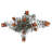 Kitts 12 - Light Dimmable Tiered Chandelier