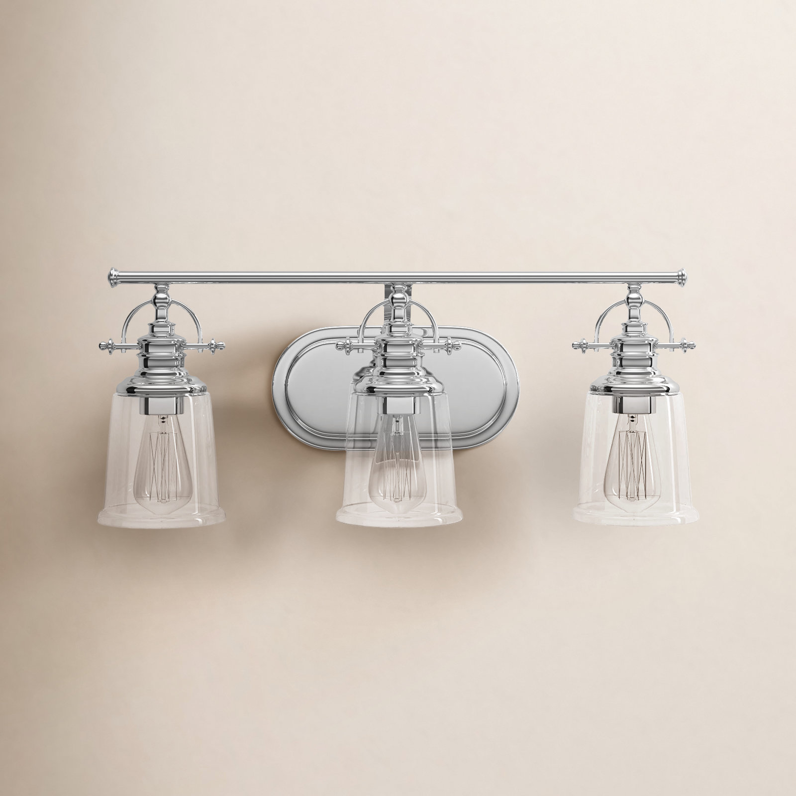 3-Light Dimmable Vanity Light