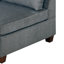 MODULAR SET - 3PC Chenille Fabric Sectional Sofa