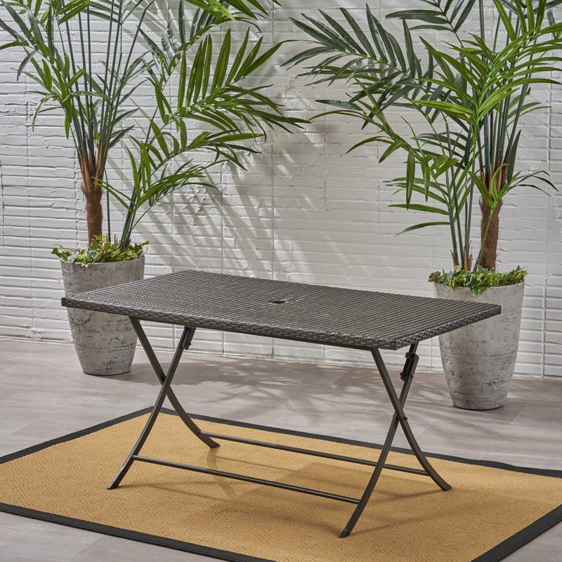 RIAD RECTANGLE FOLDABLE DINING TABLE