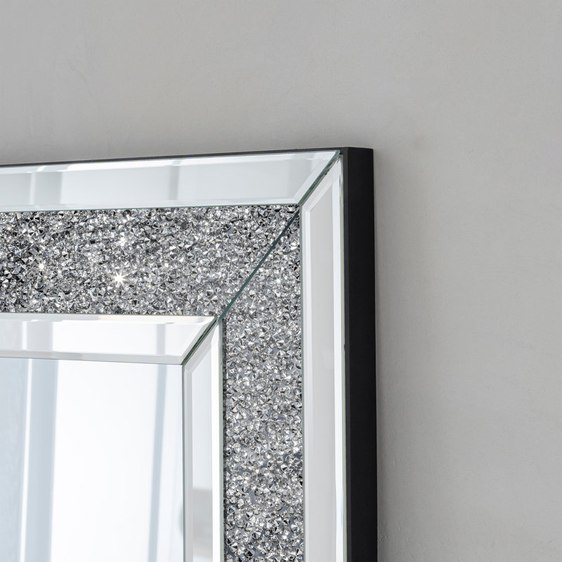 Grand miroir de plancher mural Casmer 