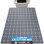 XL Original Cat Litter Mat, Contains Mess from Box, Protects Floors, Urine-Proof, Machine Washable, Soft on Kitty Paws, Absorbent, Waterproof (29”x36”) (Borage Blue) (USA Made)