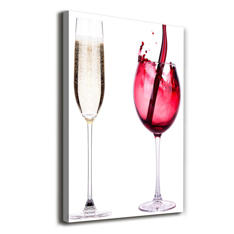 Colorful Cocktails - Wrapped Canvas Print