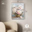 Tender Pink Swirl Canvas Elegant Florals par -937975049-937975058