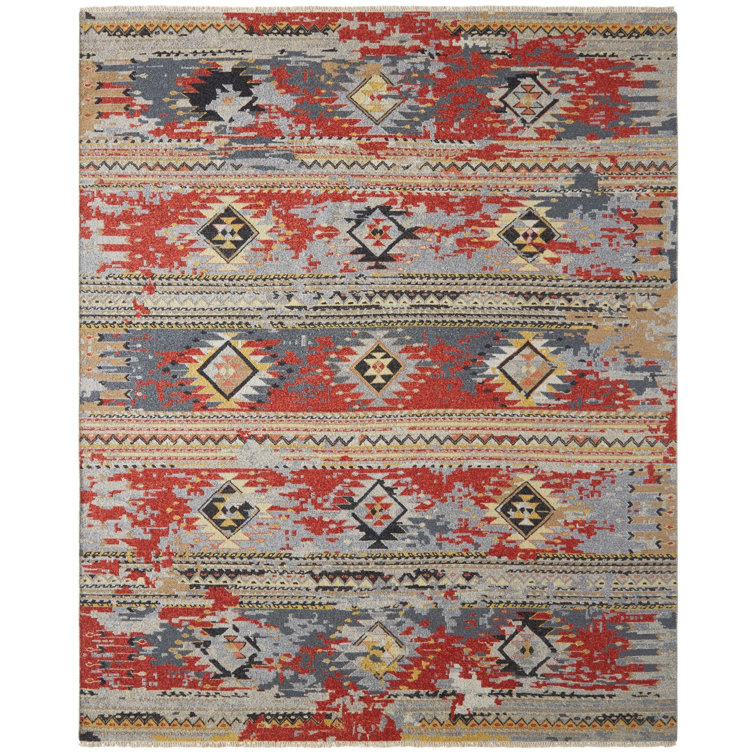 Zahara Hand Knotted Wool Area Rug