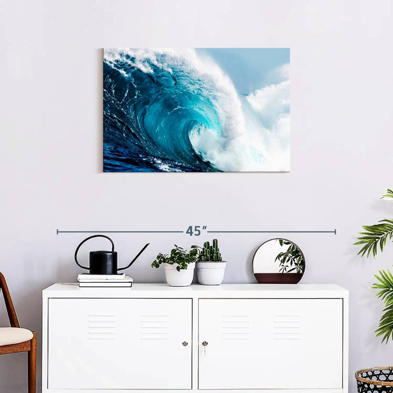Gillard Raw Ocean Waves, 20" H x 30" W