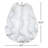  Ceramic Ruffle Vase 10.5"H – Small White Decorative Vase-516548445