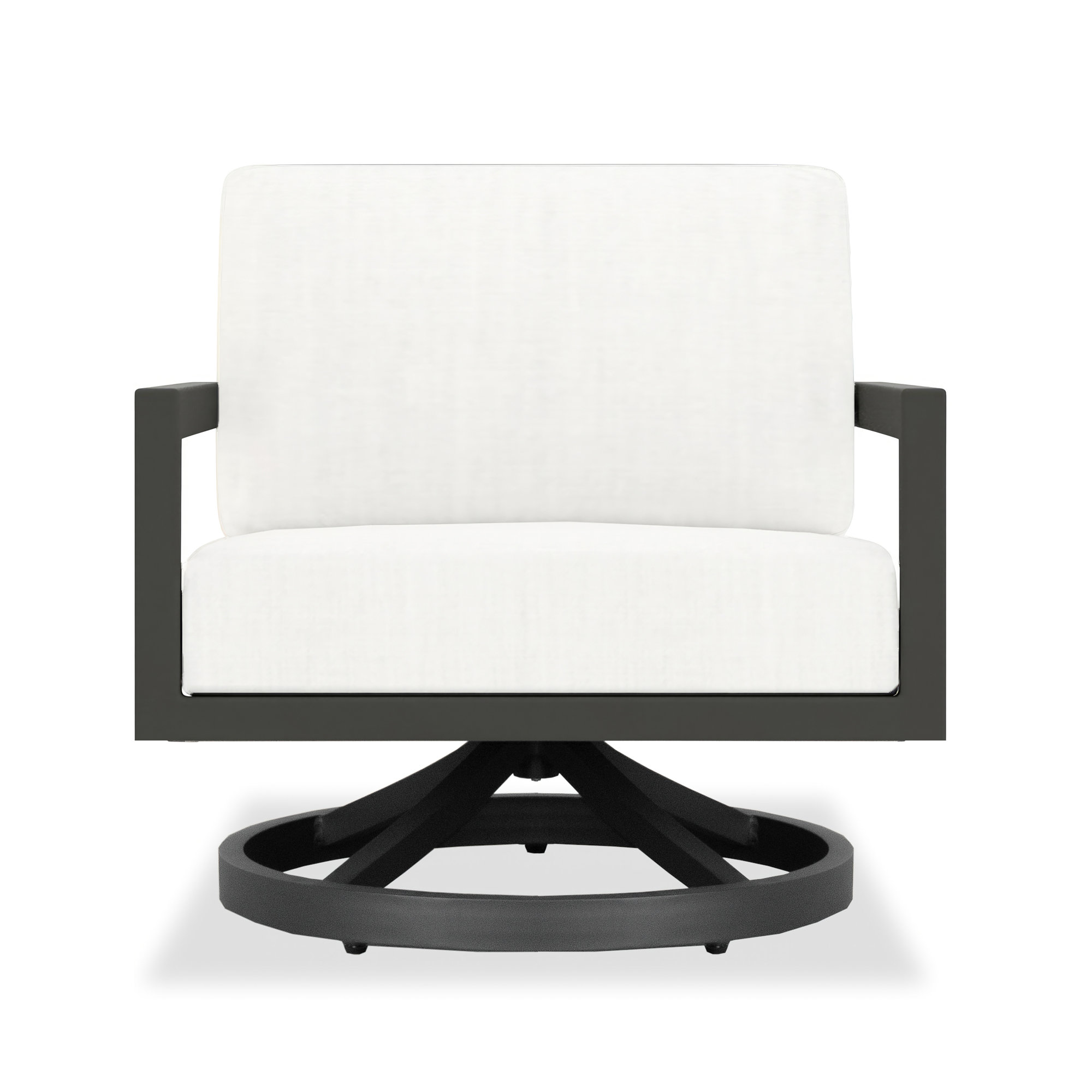 Vivant Outdoor Chair with Sunbrella® Cushions, Canvas Natural Sunbrella® Canvas, Slate