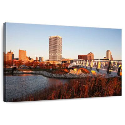 Sirci Milwaukee, coucher de soleil d'automne