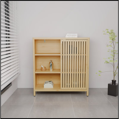 Tablettes de rangement à grande capacité à porte unique pour le salon et la maison polyvalente